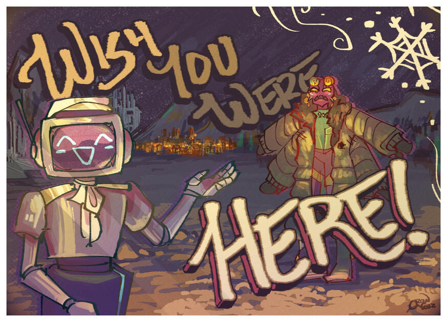Wish You Were Here! - Aphelion Flight