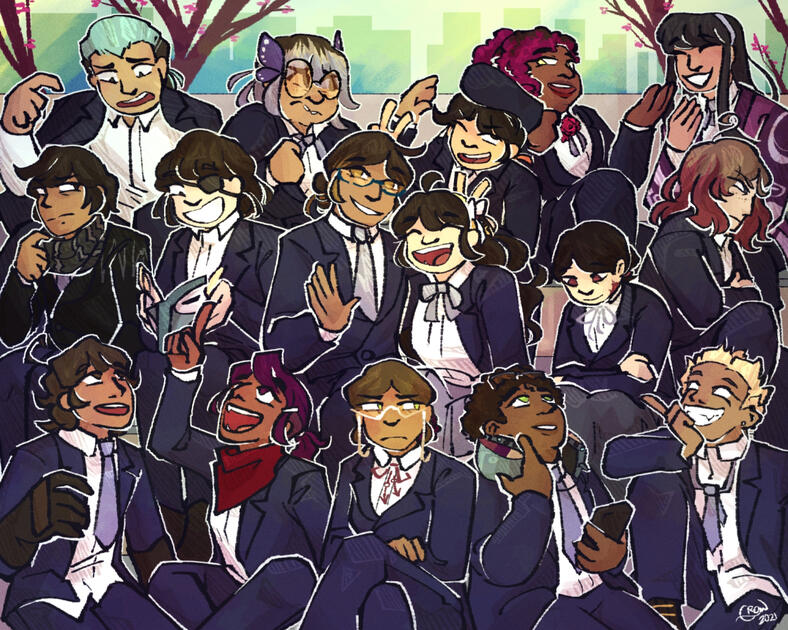 Cast Pic - DR:ASLH